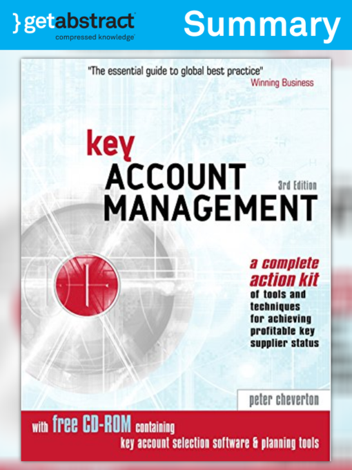Title details for Key Account Management (Summary) by Peter Cheverton - Available